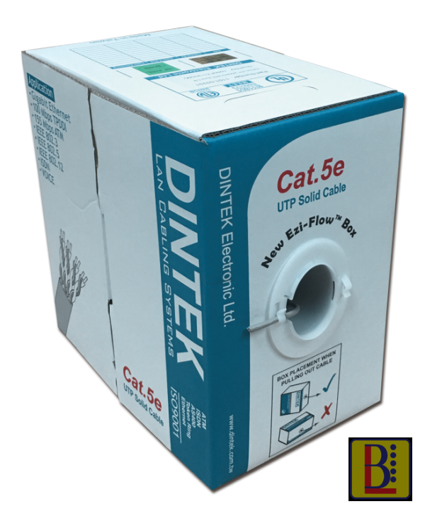 DINTEK CAT.5e UTP 305m (P/N: 1101-03003)